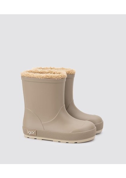 Yogi Dk Borreguito Elmwood Kürklü Çocuk Yağmur Bot Çizme Kahve W10314-256