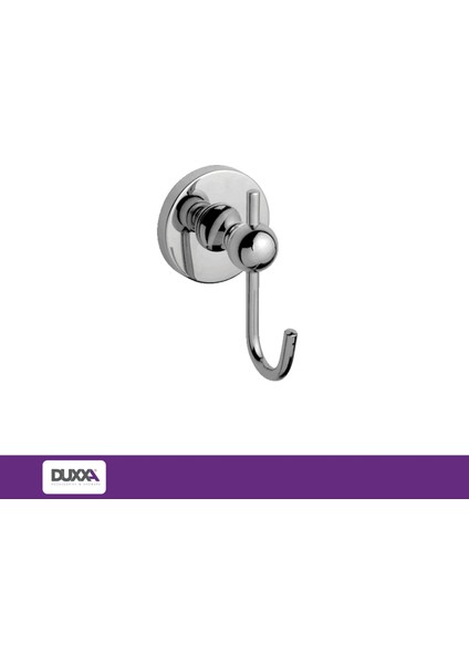 Proje Rozetli Tekli Lüks Askılık Krom A.1626.1