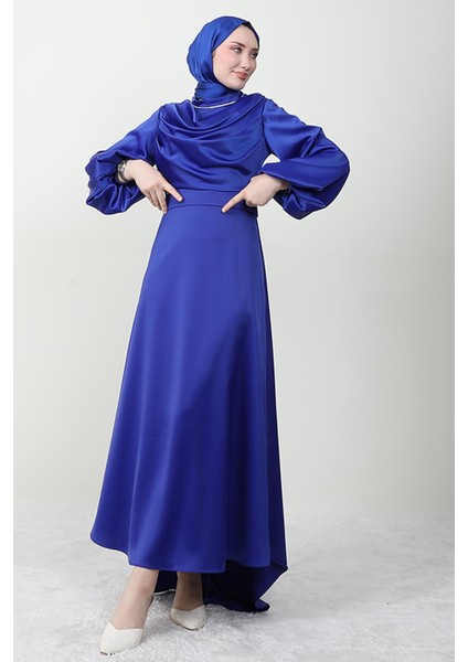 Kuyruklu Degaje Elbise Saks modelleri