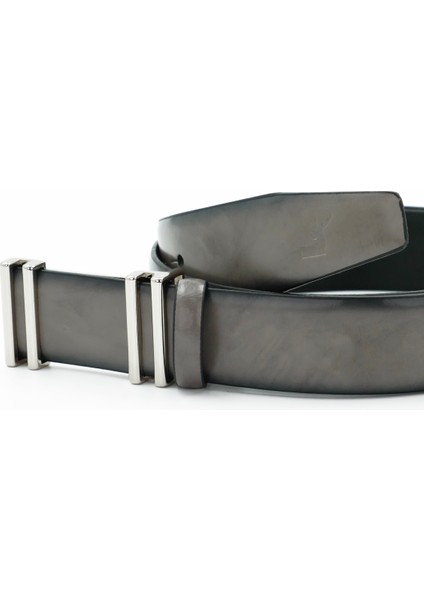 Nappa Hakiki Deri 3,50 cm Pimli Toka Klasik Erkek Kemer - KMR101 fiyatları