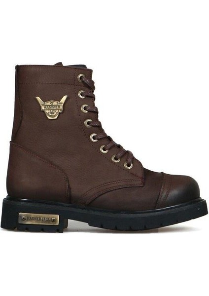 Kahve Hakiki Deri Bot Postal 102 18505-G