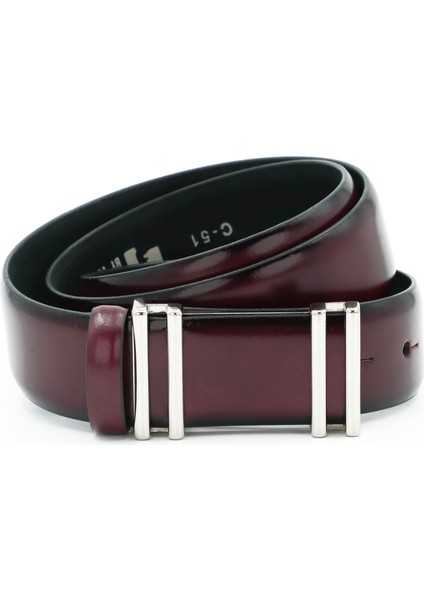 Nappa Hakiki Deri 3,50 cm Pimli Toka Klasik Erkek Kemer - KMR101 fiyatları