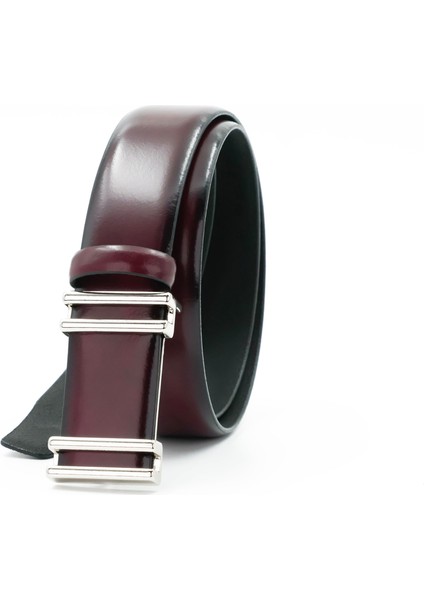 Nappa Hakiki Deri 3,50 cm Pimli Toka Klasik Erkek Kemer - KMR101 indirimleri