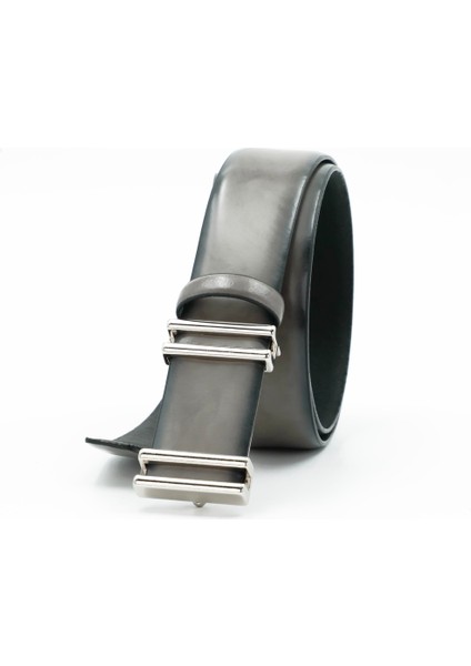 Nappa Hakiki Deri 3,50 cm Pimli Toka Klasik Erkek Kemer - KMR101 indirimleri