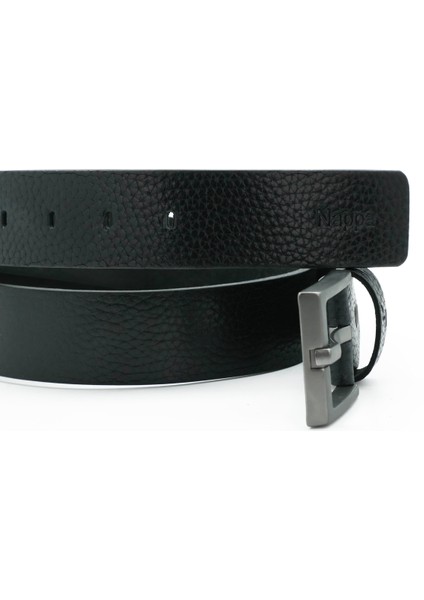 Nappa Hakiki Floter Deri 4,00 cm Spor Erkek Kemer - KMR255 fırsatları