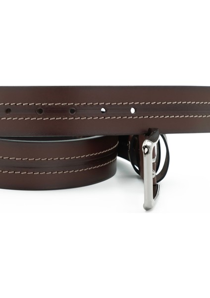 Nappa Hakiki Deri 4,00 cm Spor Erkek Kemer - KMR253 fiyatları