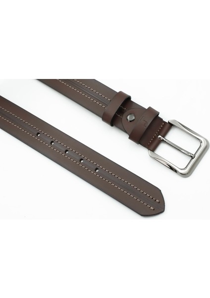 Nappa Hakiki Deri 4,00 cm Spor Erkek Kemer - KMR253 indirimleri