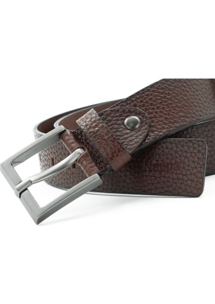 Nappa Hakiki Floter Deri 4,00 cm Spor Erkek Kemer - KMR255 indirimleri