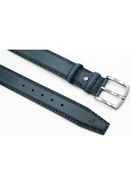 Nappa Hakiki Deri 4,00 cm Saraç Dikişli Spor Erkek Kemer - KMR254 fiyatları