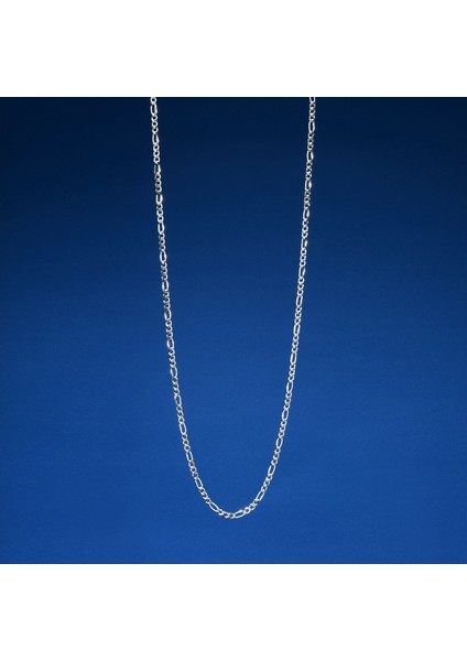 120 Mikron Figaro Gümüş Zincir modelleri