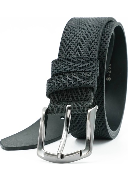 Nappa Hakiki Baskı Deri 4,00 cm Spor Erkek Kemer - Tuna KMR121 fiyatları