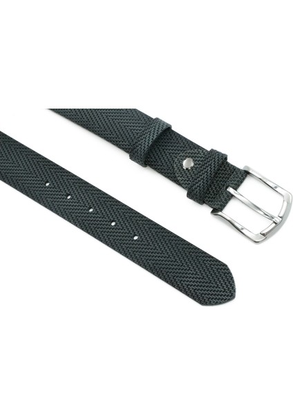 Nappa Hakiki Baskı Deri 4,00 cm Spor Erkek Kemer - Tuna KMR121 modelleri