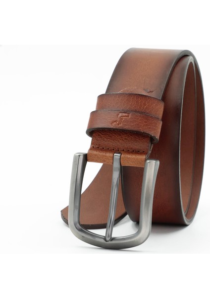 Nappa Hakiki Deri 4,00 cm Spor Erkek Kemer - KMR252 modelleri