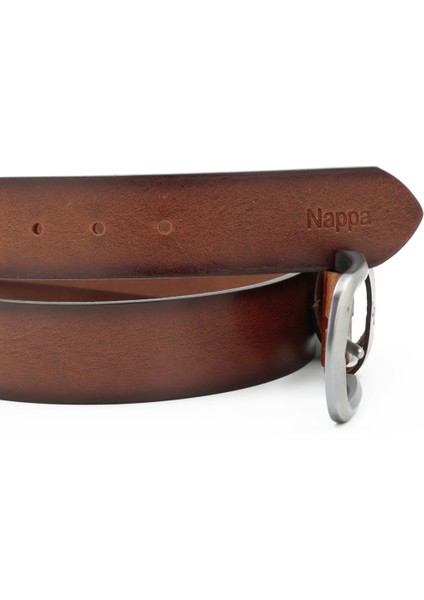 Nappa Hakiki Deri 4,00 cm Spor Erkek Kemer - KMR252 indirimleri