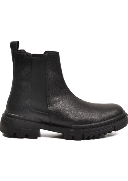 Siyah Içi Polarlı Kaymaz Soğuğa Dirençli Erkek Chelsea Bot 748 M fiyatları