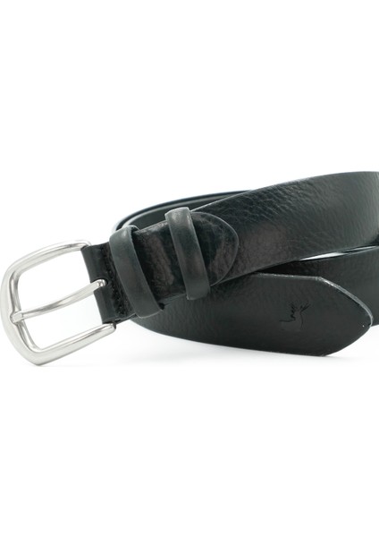 Nappa Hakiki Deri 3.2cm Klasik Erkek Kemer - KMR104 indirimleri