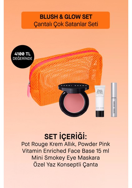 Blush & Glow Set - Yaz Konseptli Özel Çantalı Çok Satanlar Seti - 716170361925 fiyatları