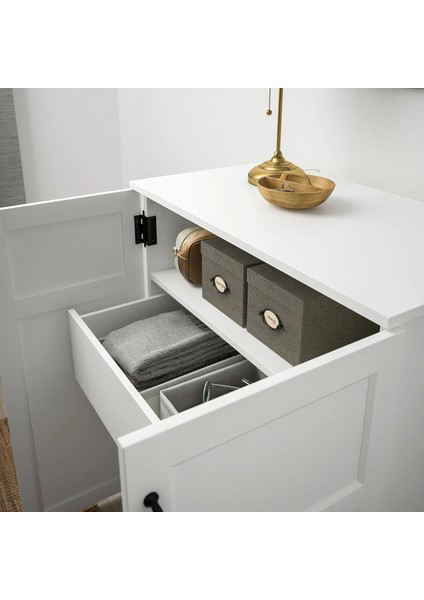 Greaker Büfe Beyaz 84 x 101 cm