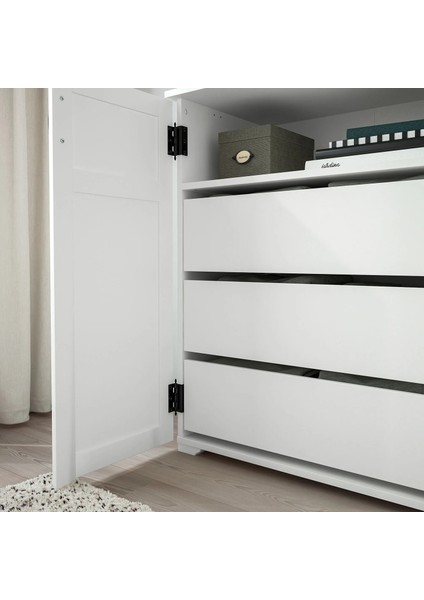 Greaker Büfe Beyaz 84 x 101 cm