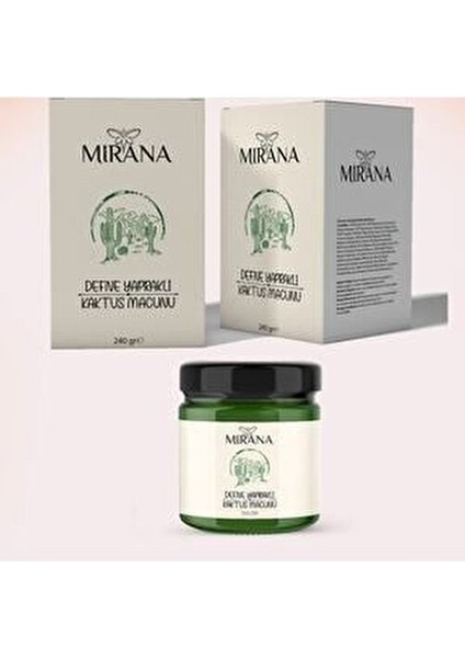 Defne Yapraklı Kaktüs Macunu Doğal 240 gr Bitkisel İçeriklerle Zenginleştirilmiş modelleri