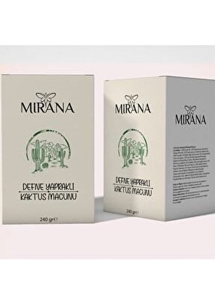 Defne Yapraklı Kaktüs Macunu Doğal 240 gr Bitkisel İçeriklerle Zenginleştirilmiş fırsatları