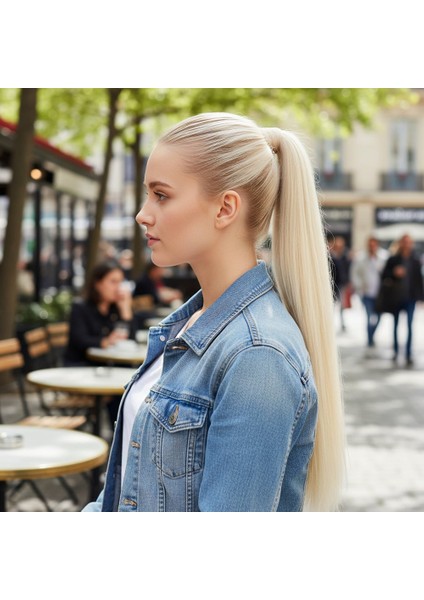 Fiber Sentetik Sihirli At Kuyruğu / Dore Sarı