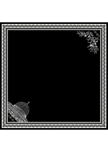 Filistin Serisi %100 Twıll Ipek - F115 - 90X90