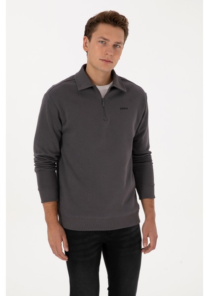 Erkek Antrasit Sweatshirt 50313783-VR006