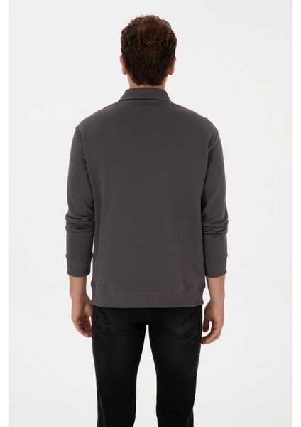 Erkek Antrasit Sweatshirt 50313783-VR006 indirimleri