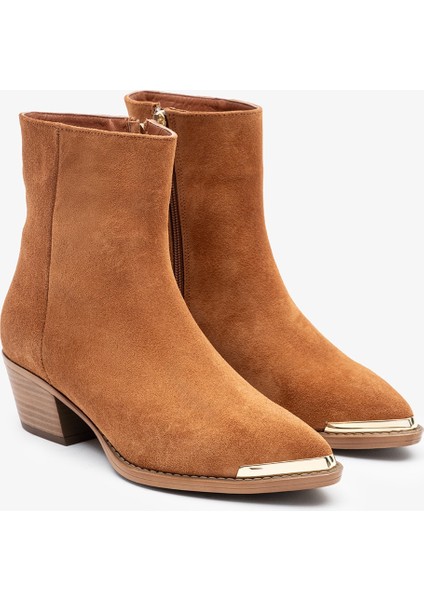 Medna Taba Süet Deri Kadın Bot fırsatları