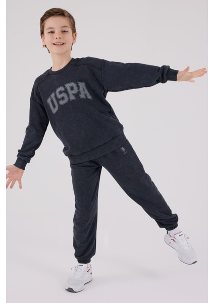 U.s. Polo Assn Erkek Çocuk Eşofman Takımı Antrasit