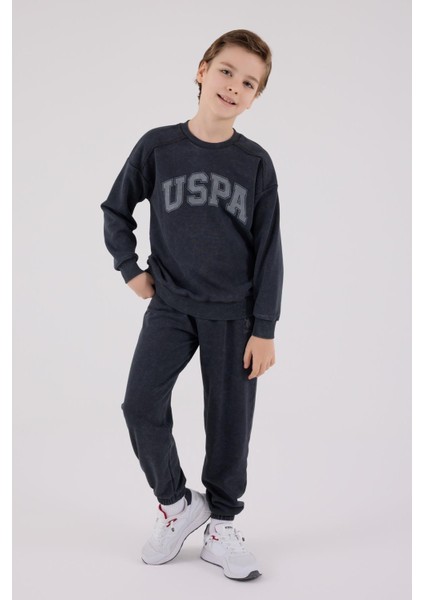 U.s. Polo Assn Erkek Çocuk Eşofman Takımı Antrasit modelleri