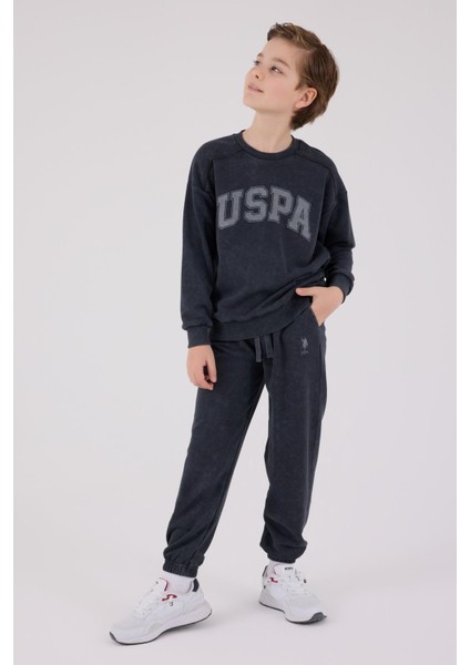 U.s. Polo Assn Erkek Çocuk Eşofman Takımı Antrasit