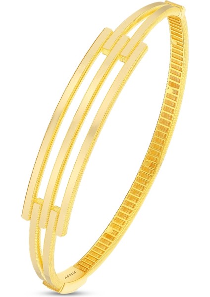 Altın Kaburga Kelepçe - 14K fiyatları