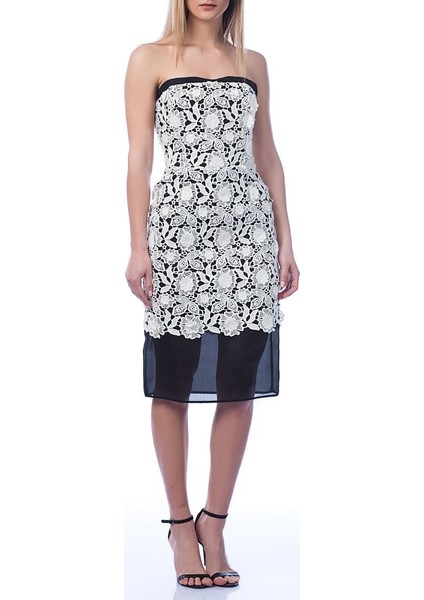 Dantelli Straplez Elbise Orginal Y1311103_050