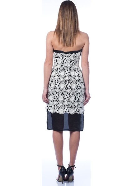 Dantelli Straplez Elbise Orginal Y1311103_050 fiyatları