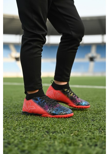 Siyah Fuşya Bilekten Lastikli Unisex Halı Saha Ayakkabısı GH-252-153 G modelleri