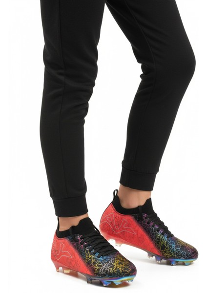 Siyah Fuşya Bilekten Çoraplı Unisex Krampon GK-252-153 G