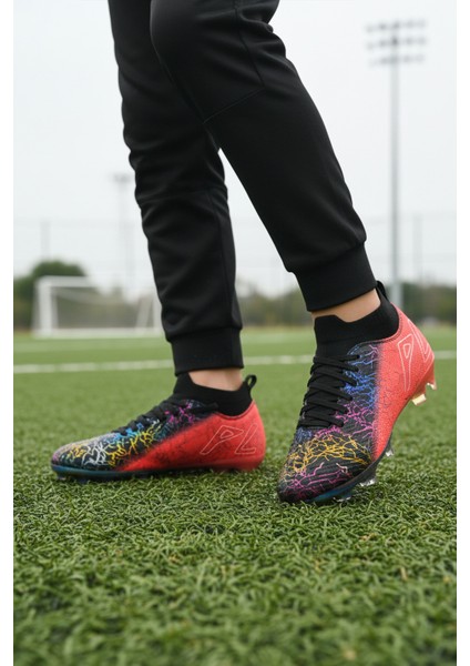 Siyah Fuşya Bilekten Çoraplı Unisex Krampon GK-252-153 G modelleri