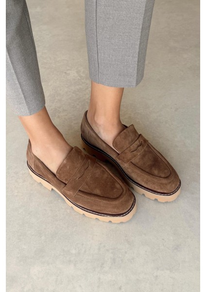 Montana Toprak Hakiki Deri Loafer