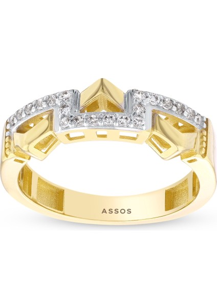 Tasarım Altın Yüzük - 14K fırsatları