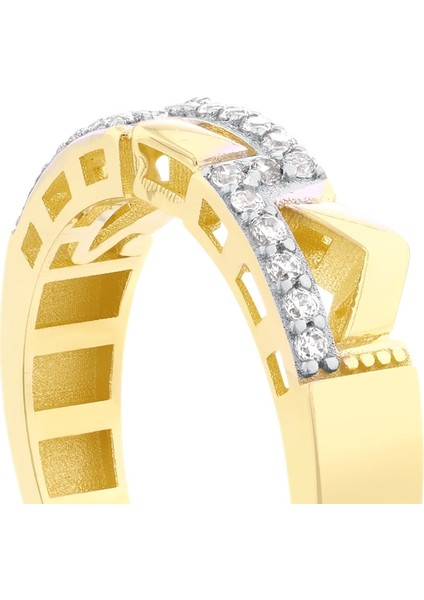 Tasarım Altın Yüzük - 14K indirimleri