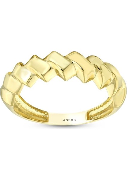 Tasarım Altın Yüzük - 14K