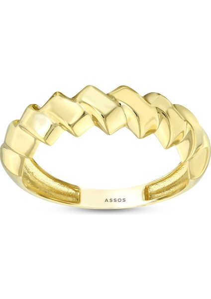 Tasarım Altın Yüzük - 14K fırsatları