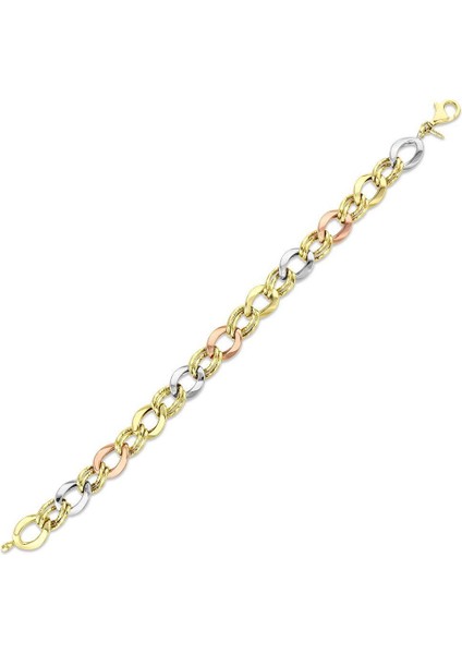 Altın Zincir Bileklik - 14K