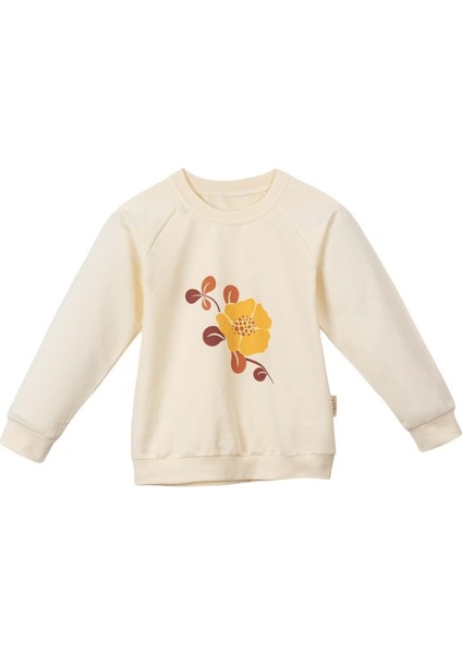 Çiçekli Kapitone Kapüşonlu Yelek Denım Pantolon Üçlü Alt Üst Takım - NEC243272-ORANJ-2 - 3 Yaş Oranj modelleri