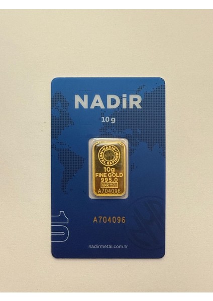 10 gr 24 Ayar 995 Milyem Gram Altın fiyatları