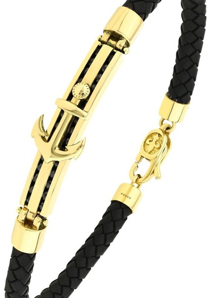 Altın Çapa Figürlü Bileklik - 14K fırsatları