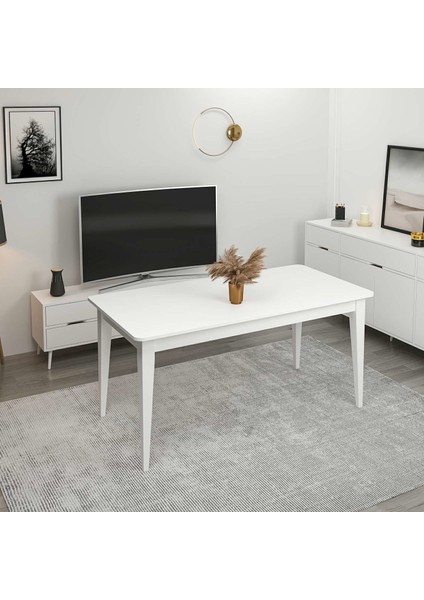 Elina Açılır Yemek Masası - Beyaz/beyaz fiyatları