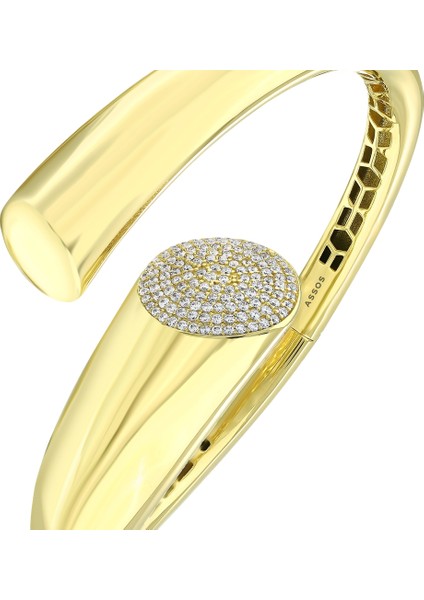 Tasarım Altın Kelepçe - 14K fırsatları